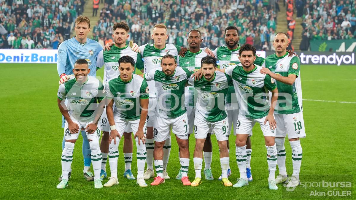 BURSASPOR - PENDİKSPOR MAÇI FOTOĞRAFLARI