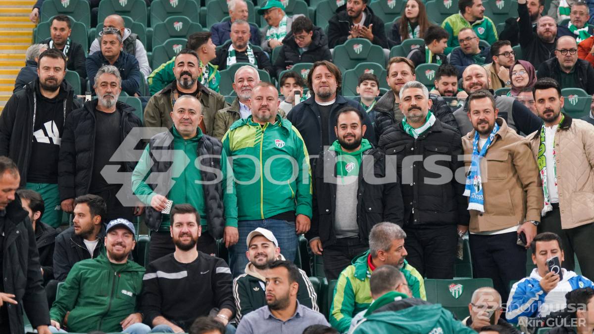 BURSASPOR - PENDİKSPOR MAÇI FOTOĞRAFLARI
