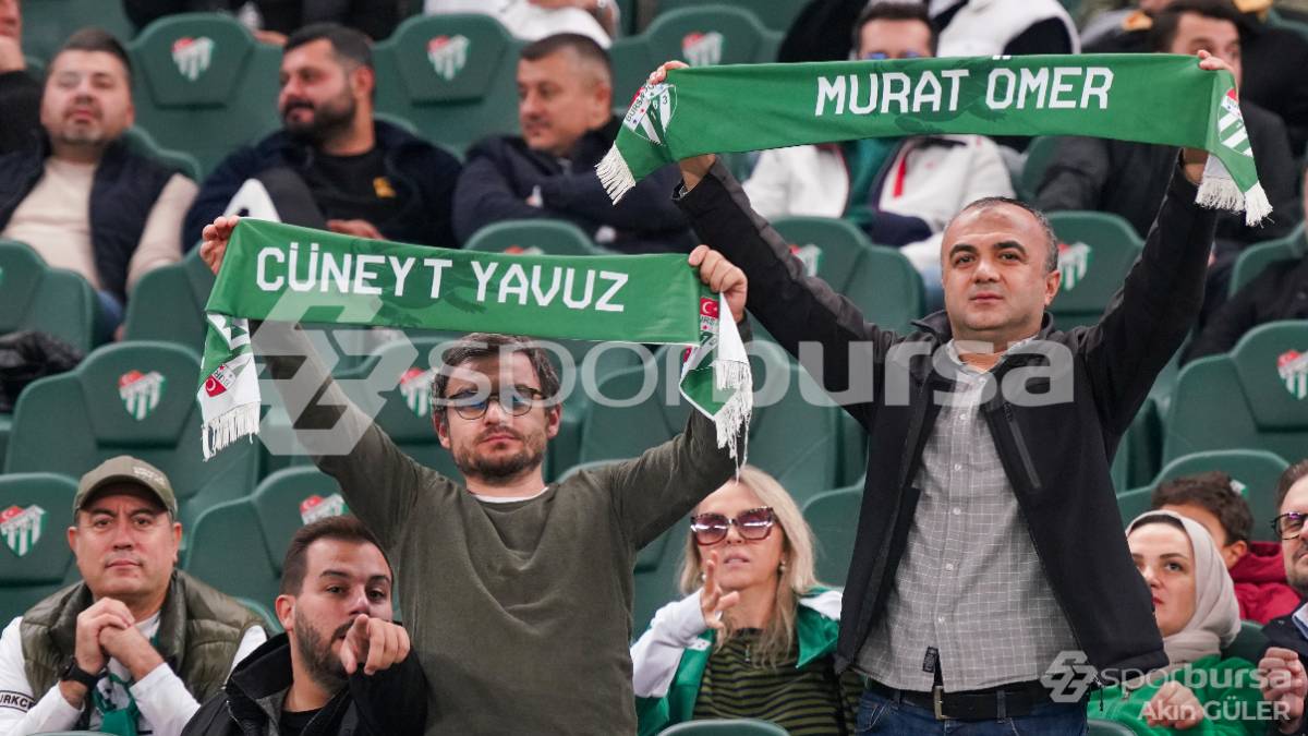BURSASPOR - PENDİKSPOR MAÇI FOTOĞRAFLARI