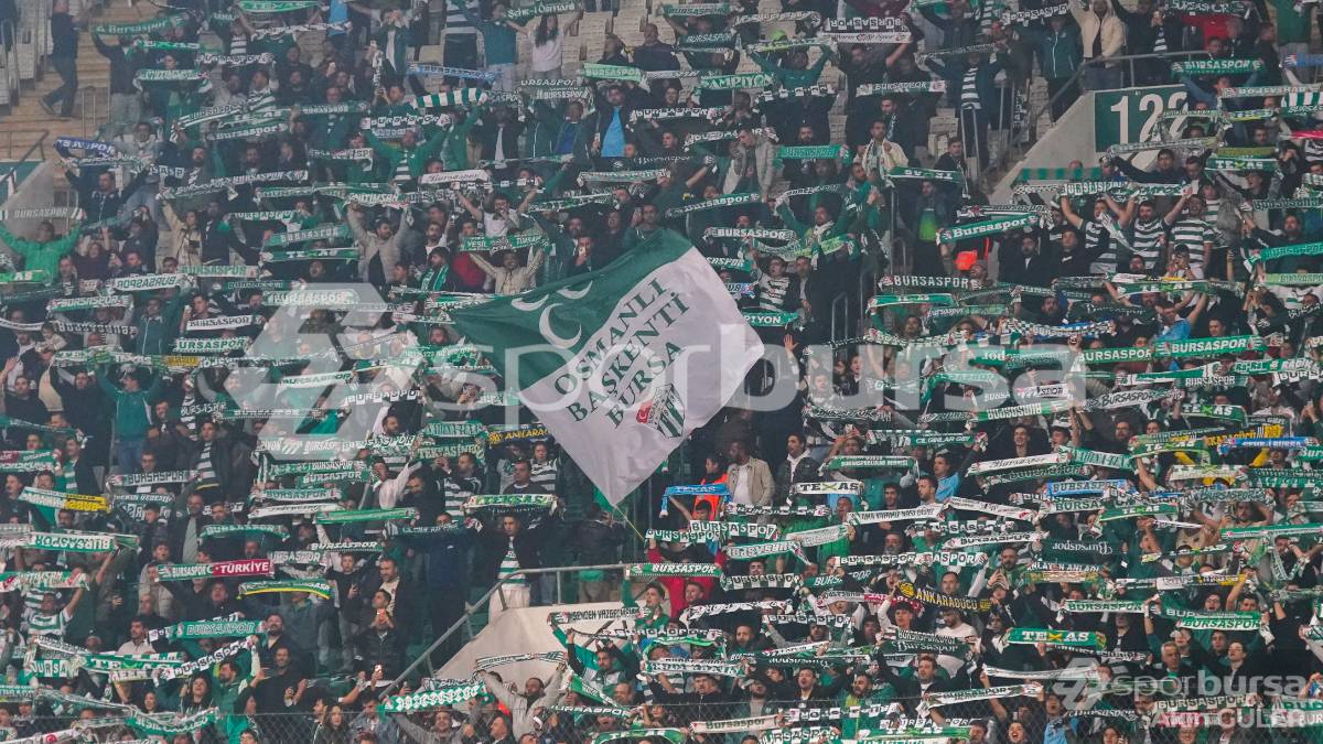 BURSASPOR - PENDİKSPOR MAÇI FOTOĞRAFLARI