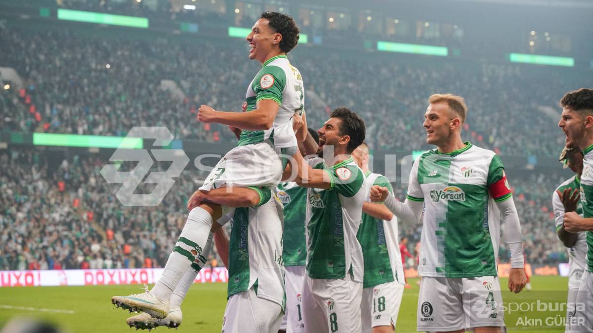 BURSASPOR - PENDİKSPOR MAÇI FOTOĞRAFLARI