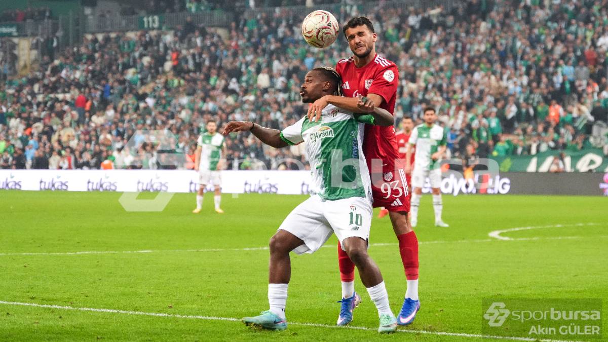 BURSASPOR - PENDİKSPOR MAÇI FOTOĞRAFLARI