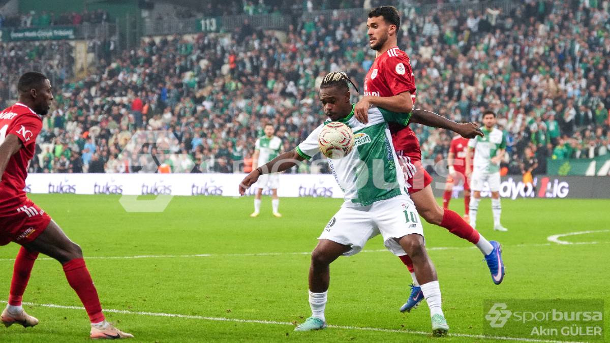 BURSASPOR - PENDİKSPOR MAÇI FOTOĞRAFLARI