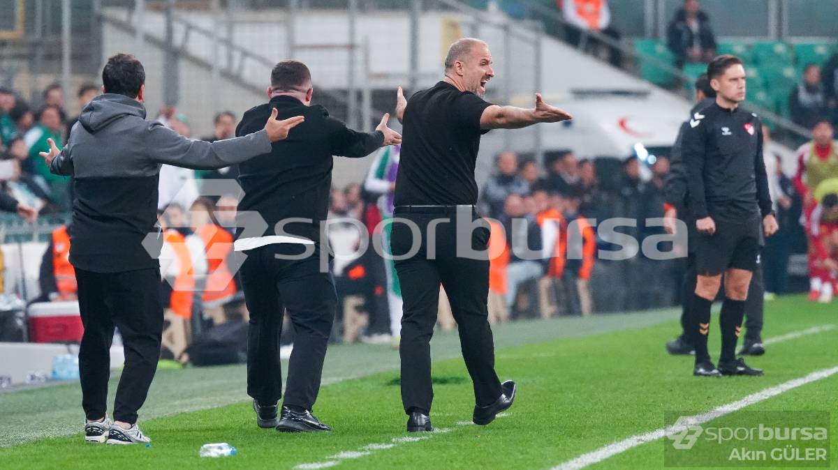 BURSASPOR - PENDİKSPOR MAÇI FOTOĞRAFLARI