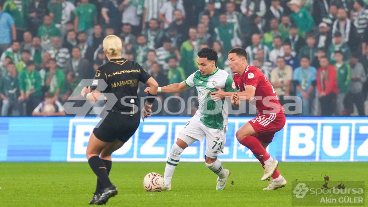 BURSASPOR - PENDİKSPOR MAÇI FOTOĞRAFLARI