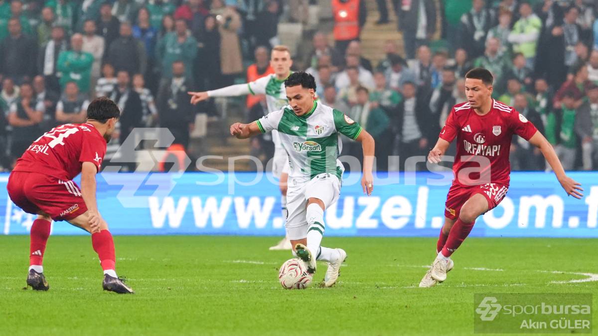 BURSASPOR - PENDİKSPOR MAÇI FOTOĞRAFLARI