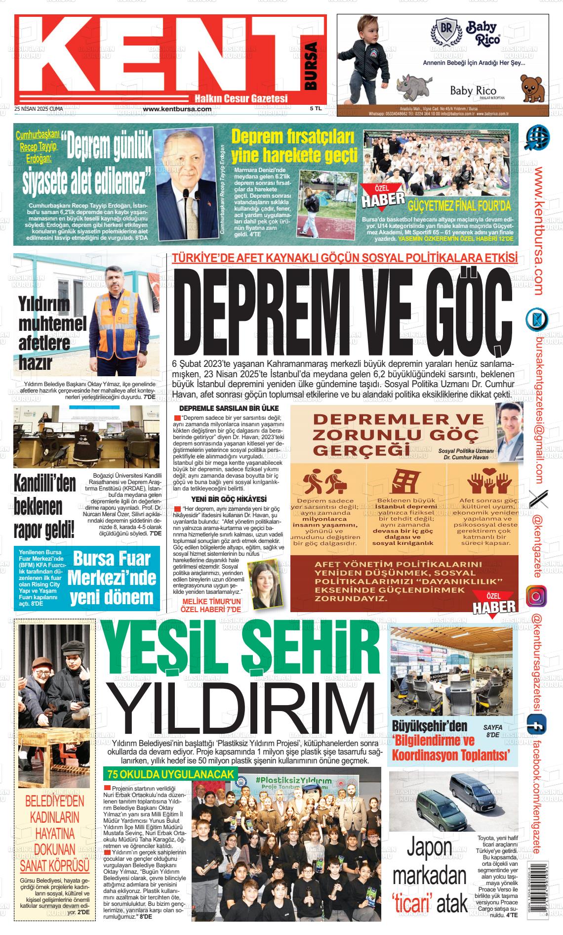 KENT BURSA