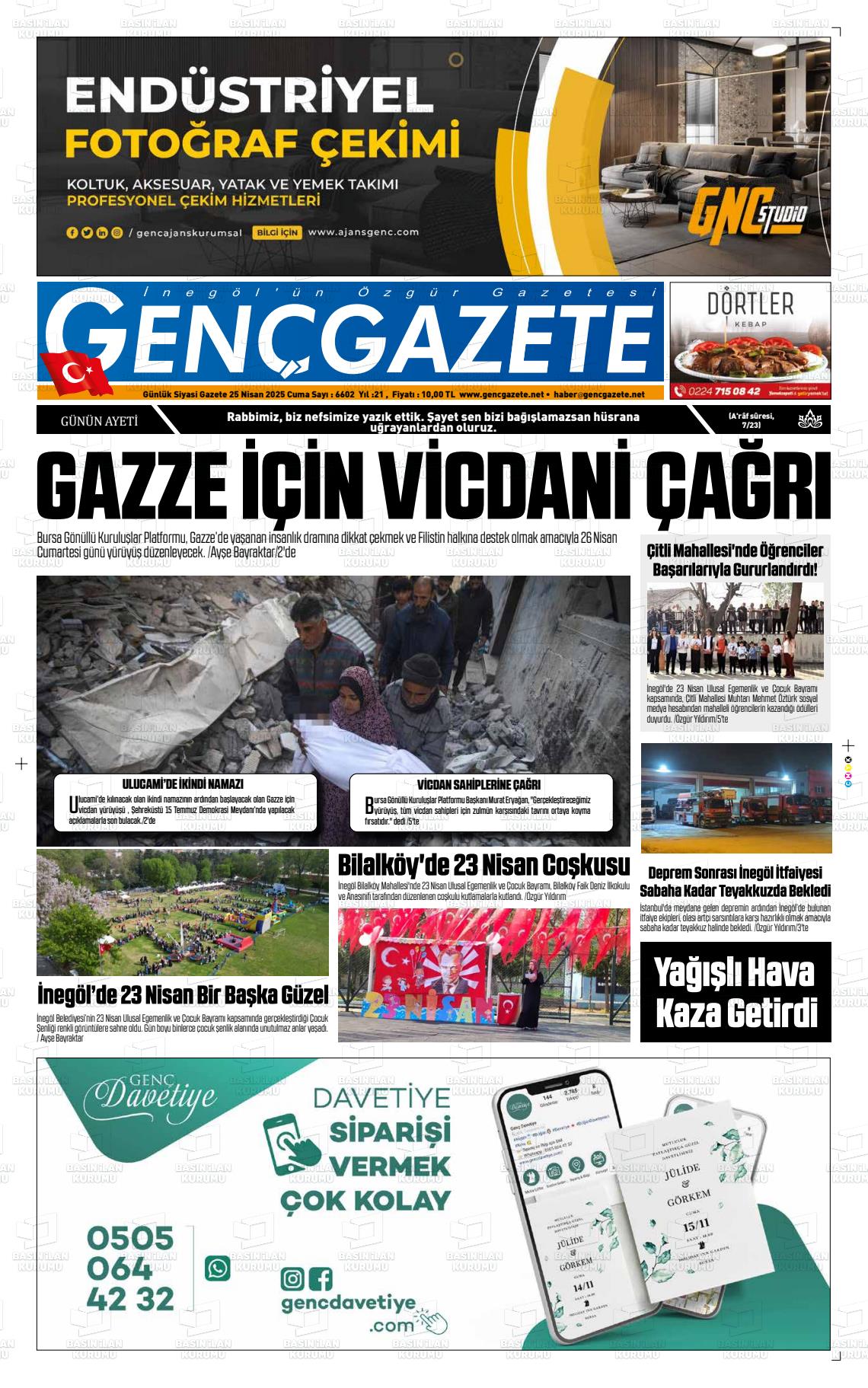 GEN&#199; GAZETE